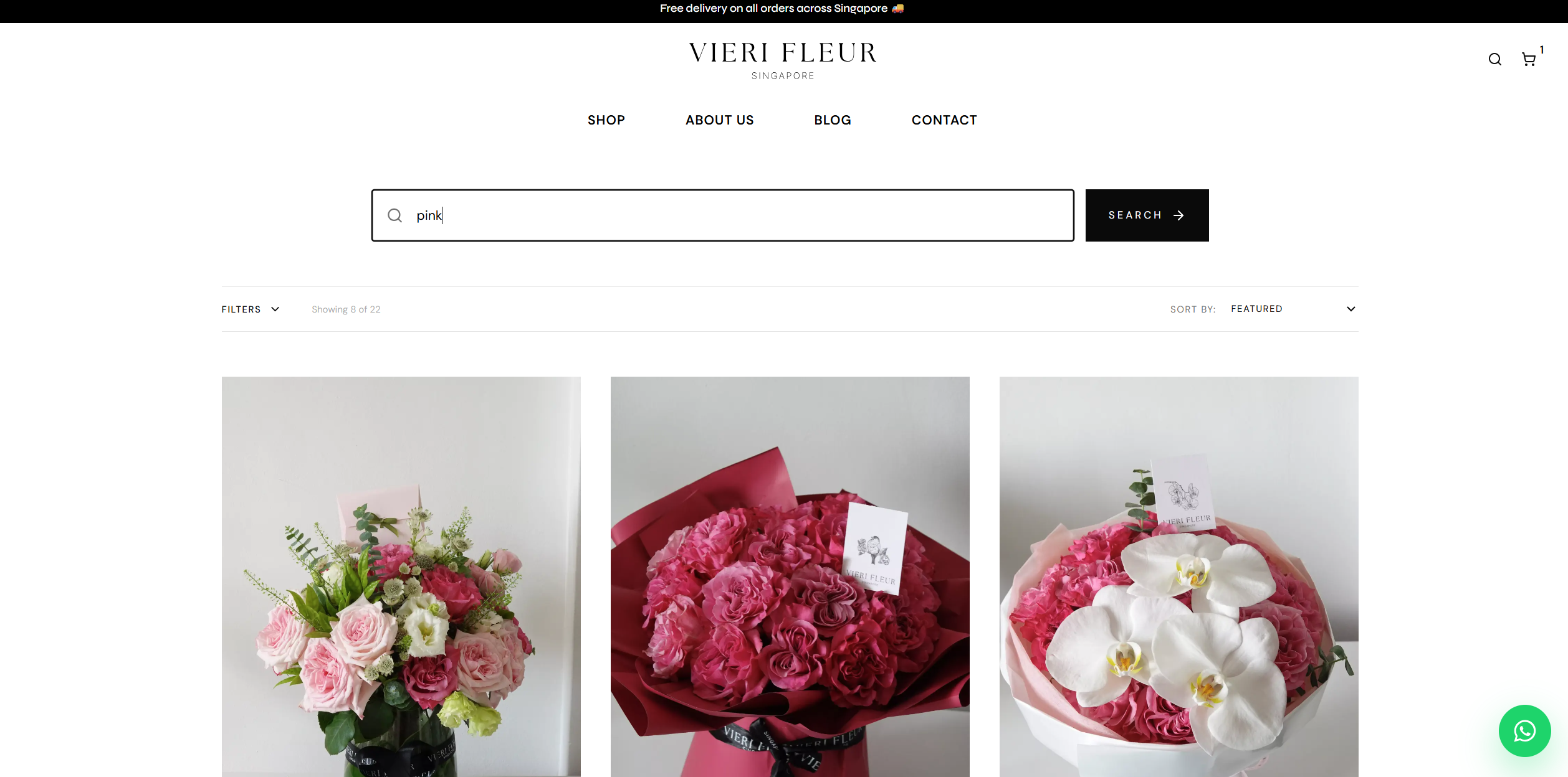 Vieri Fleur's new search feature